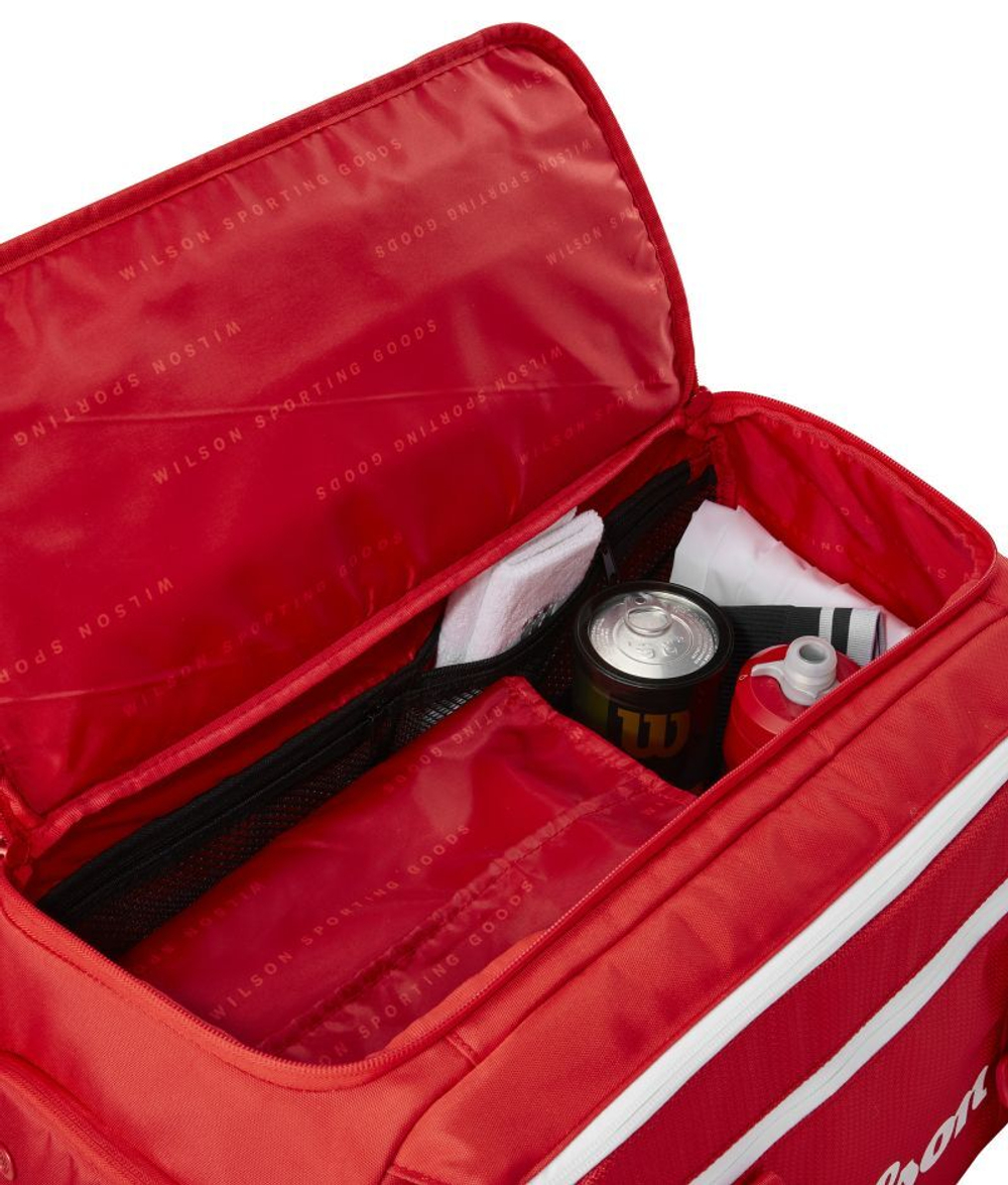 Спортивная сумка Wilson Super Tour Red Small Duffle - Red