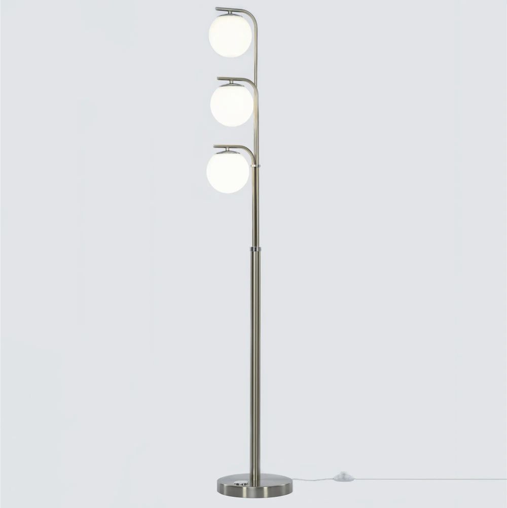 Citilux Адам Смарт CL228A931 RGB LED Умный торшер Матовый Хром