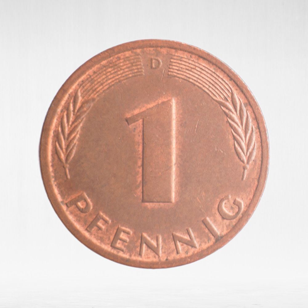 Germany, 1 Pfennig, 1986, (Munich Mint - "D"), XF