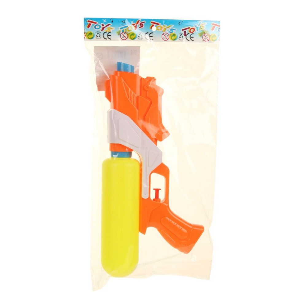 Водный пистолет 28см. оранжевый, пакет 77117