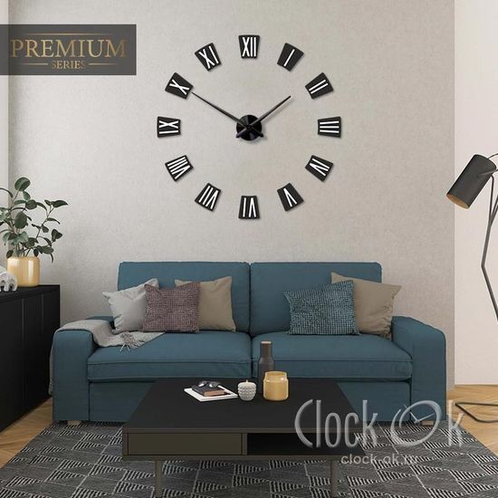 Настенные 3D часы Антик