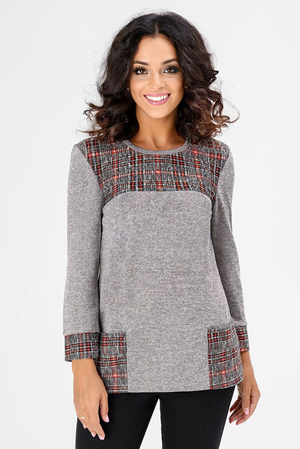 Туника Ванда (50-56) Serenada серый (Акция)