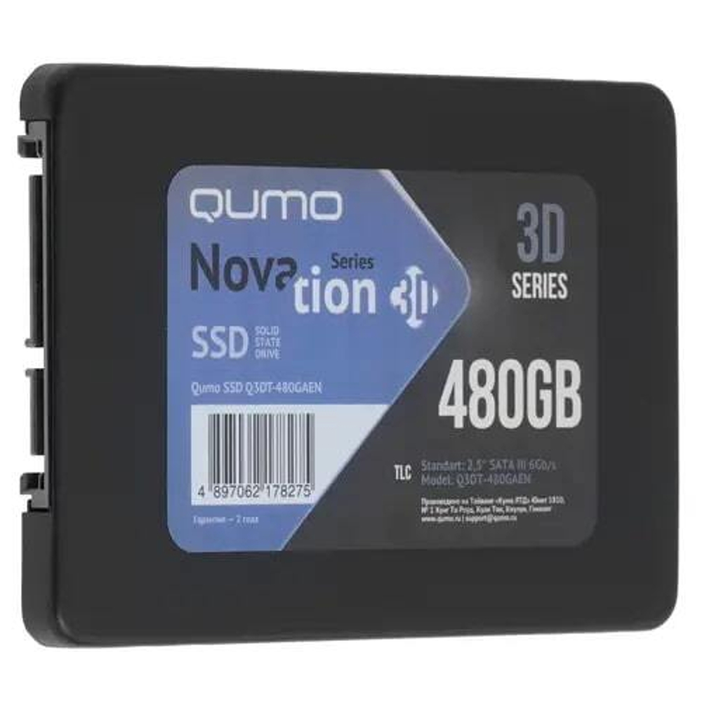 Накопитель SSD 2.5'' Qumo Q3DT-480GAEN 480 ГБ