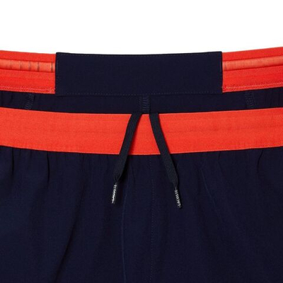 Мужские теннисные шорты Lacoste Tennis x Novak Djokovic Taffeta Shorts - navy blue