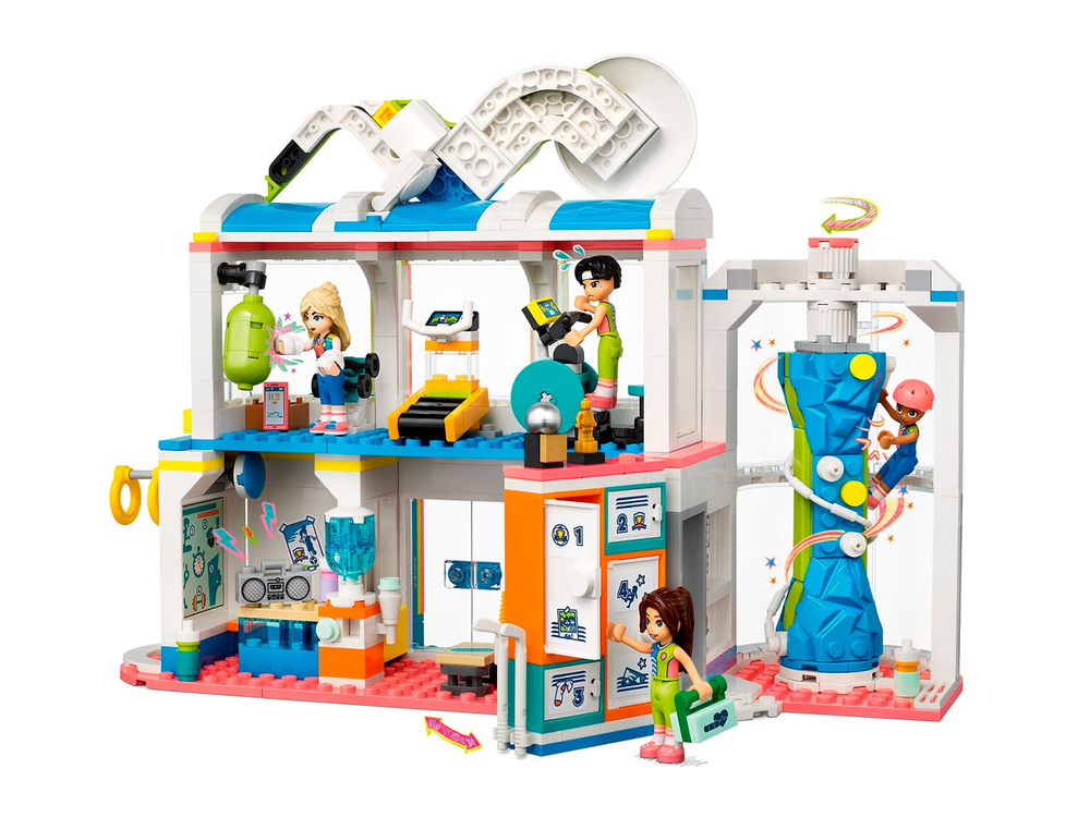 LEGO Friends 41744 — спортивный центр Хартлейк-Сити, тренировки и игры