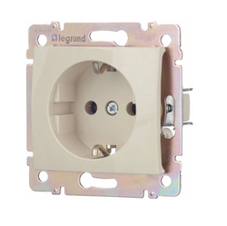 4320/4420 Розетка с заземлением 10 шт слоновая кость