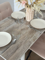 Кухонный раздвижной стол "Аляска" и 4 стула Дублин