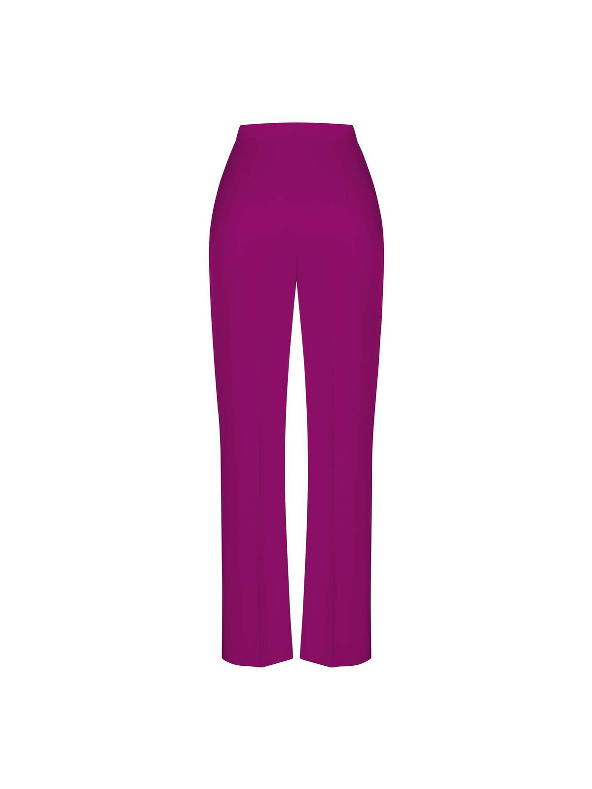 Брюки зауженные из атласа