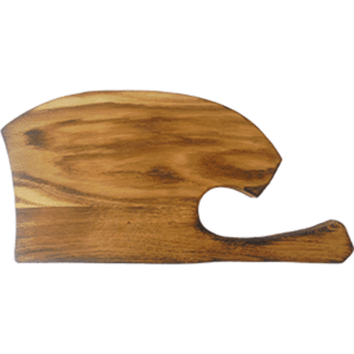 Доска для подачи «Топор» с ручкой(20см);дуб;H=25,L=215,B=200мм