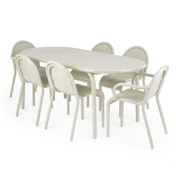 Стол Groove Obround Putty