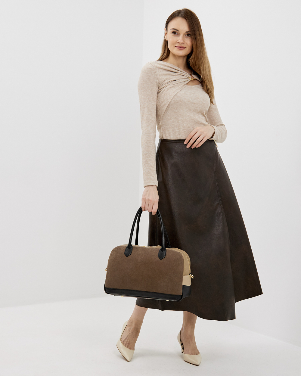 Сумка 567 15 тауп