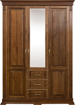 Шкаф для одежды 3д «Верди Классик» П3.0487.1.25