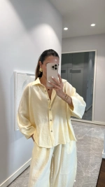 Костюм из модала с рубашкой