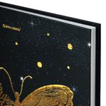 Дневник 5-11 класс 48 л., твердый, BRAUBERG, фольга, с подсказом, "Бабочка", 106638