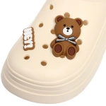 Шлепанцы женские «TEDDY», цвет кремовый, р-р 35-36
