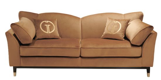 Диван Siena трехместный цвет коричневый Colt 004