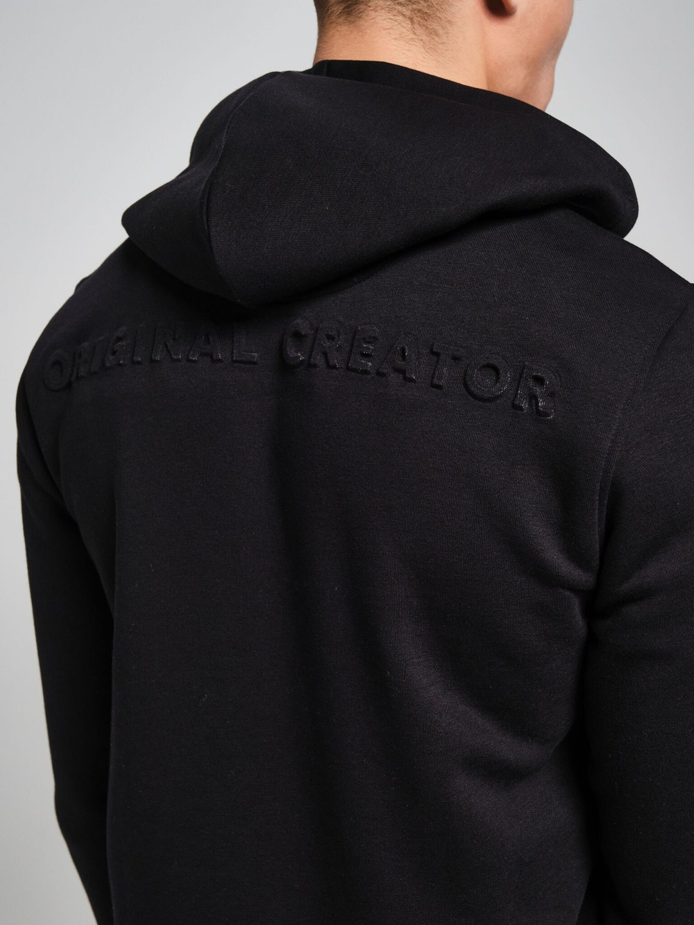Толстовка мужская ORIGINAL CREATOR ZIP HOODIE, Черный