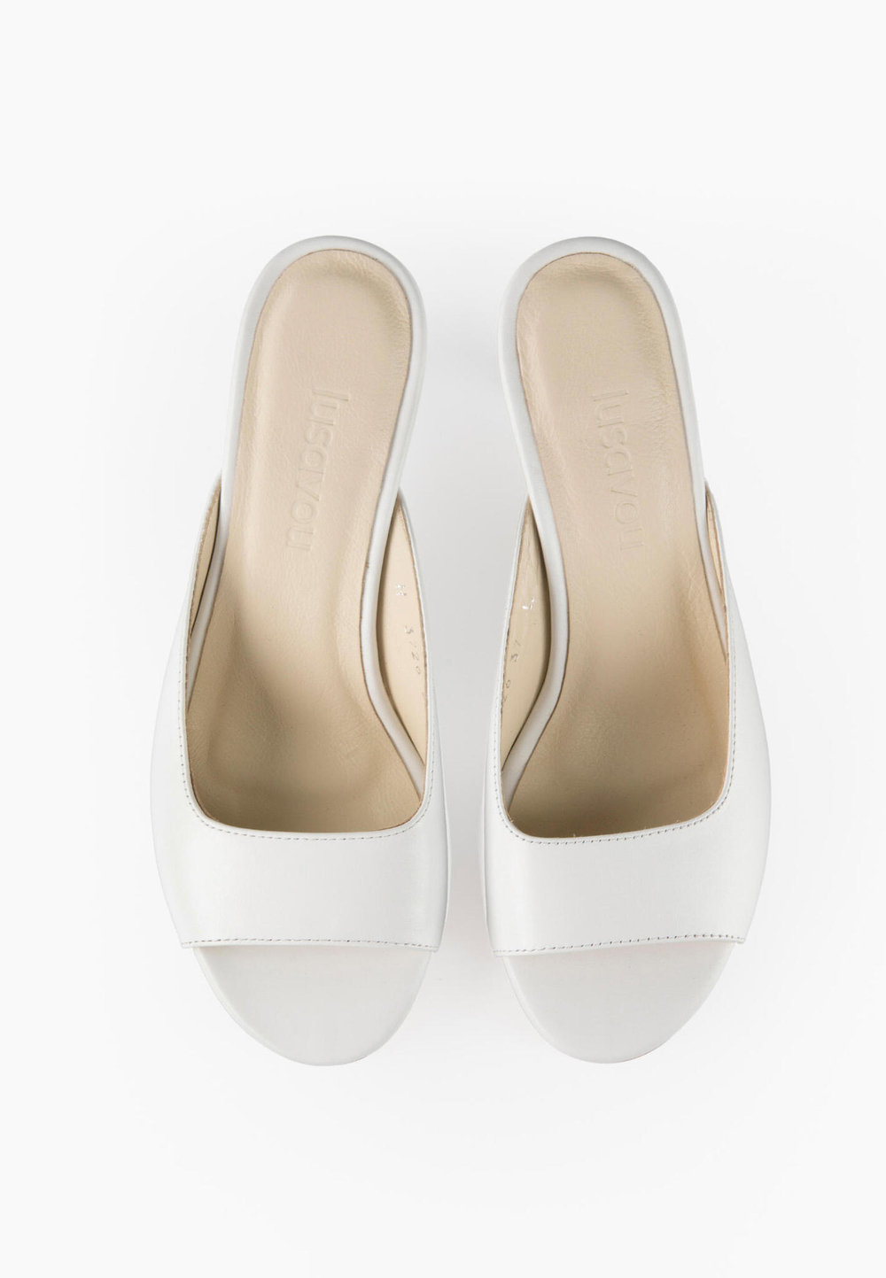 Мюли // Niki // White