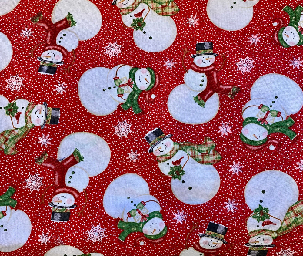 Ткань Новогодняя 100% хлопок. 45х55см. пэчворк (Италия)
