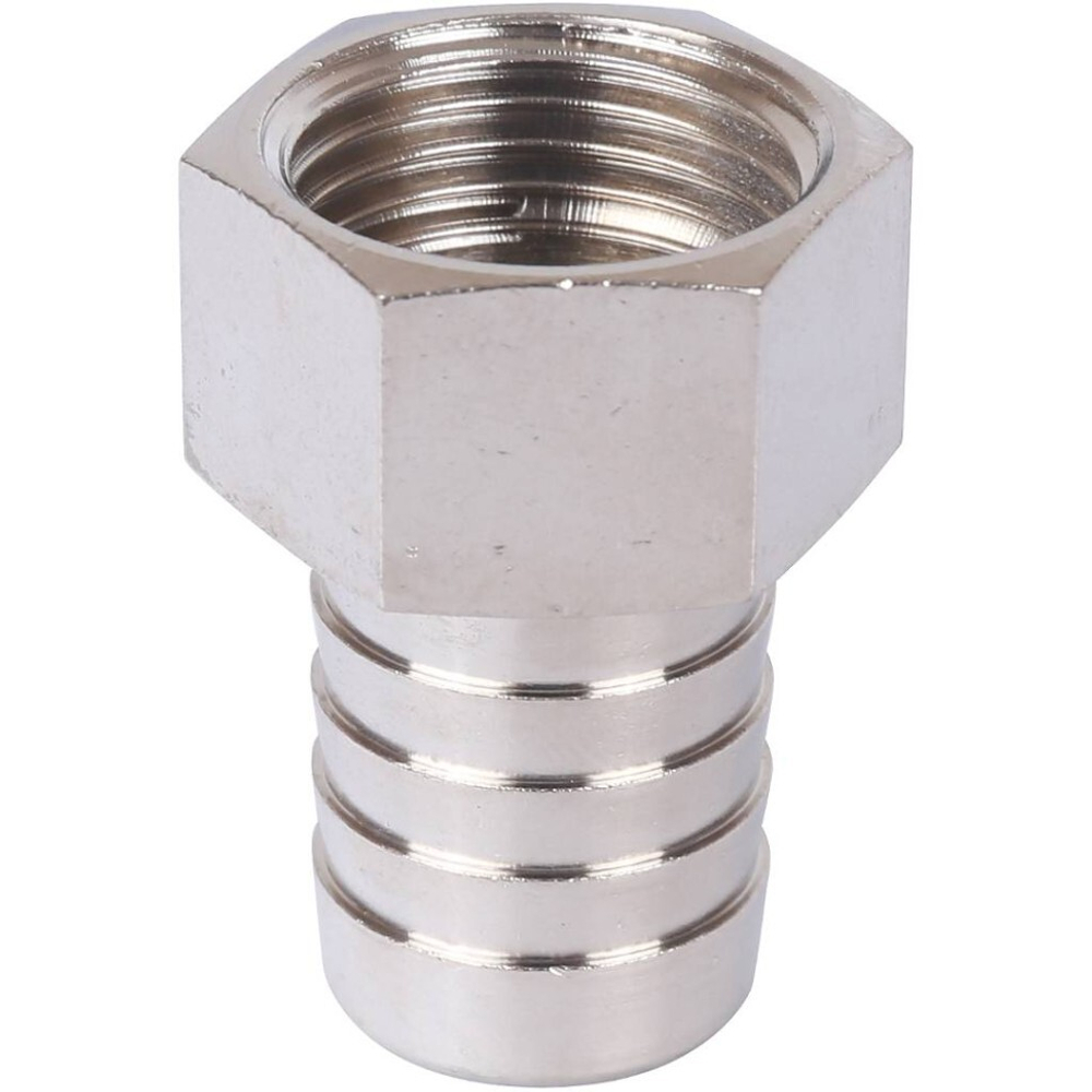 Штуцер ВР никелированный 1/2"x18 STOUT