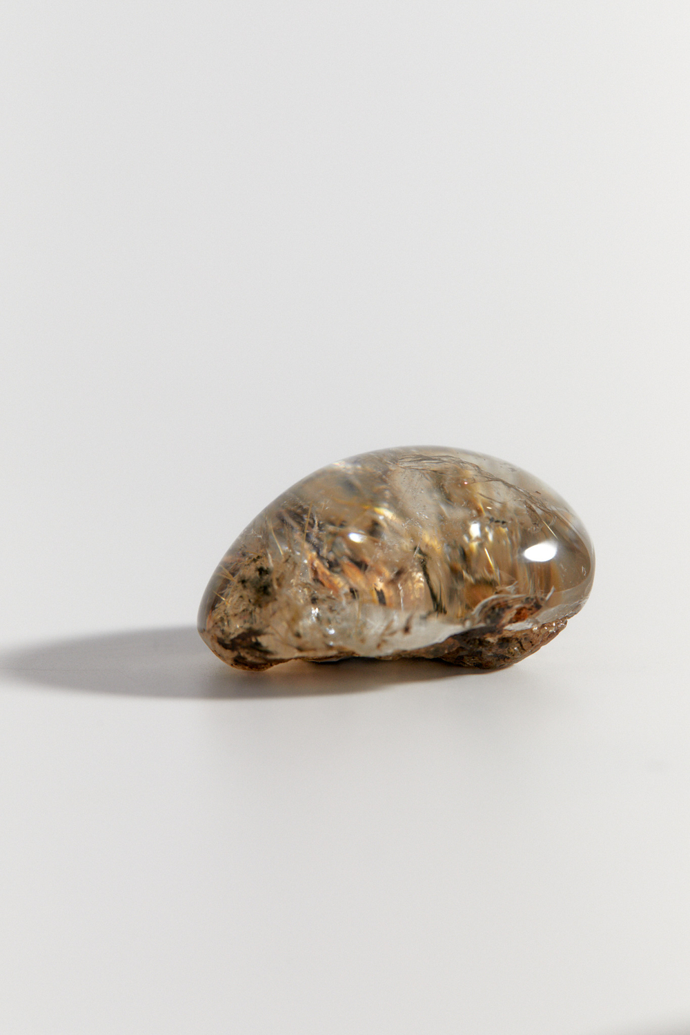 Коллекционный кварц аквариум с включениями