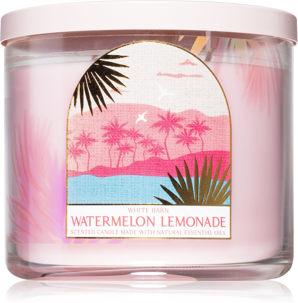 Bath & Body Works Watermelon Lemonade - ароматическая свеча /   411  g  / GTIN 667556683660