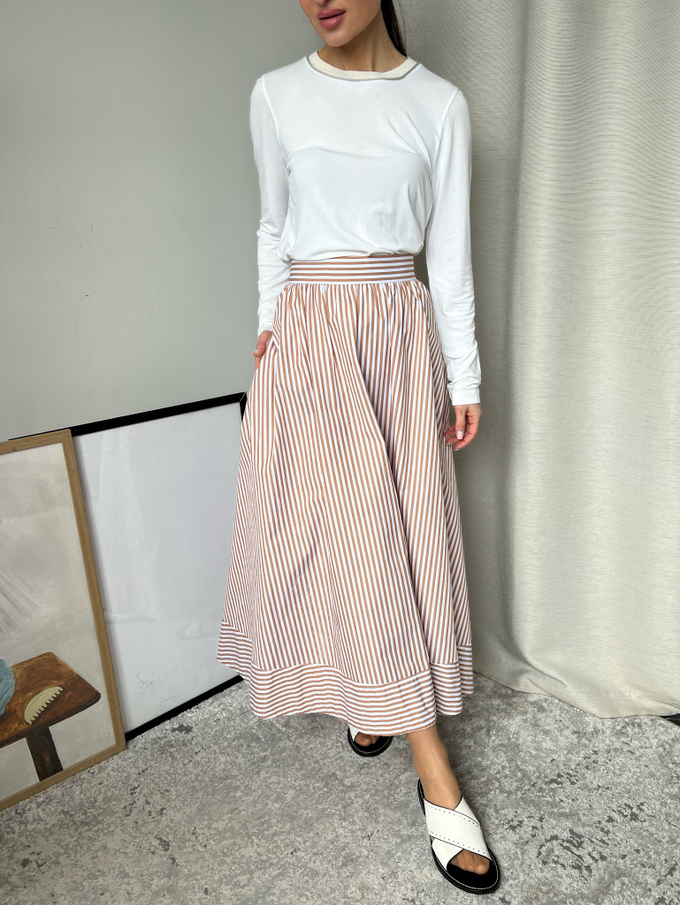 Хлопковая юбка Tara Jarmon, S-M