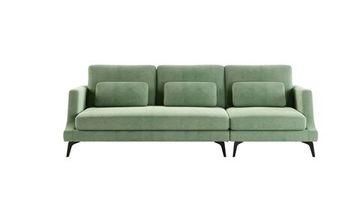 Albert диван прямой трехместный, велюр