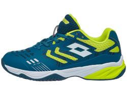детские Кроссовки теннисные Lotto Stratosphere V Jr L - green dnd/white