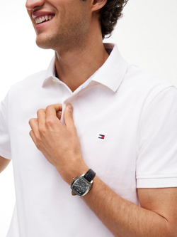 Поло Tommy Hilfiger Regular Fit Stretch Fresh White
