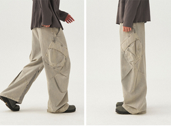 Брюки Nothomme Monterest Year of the Horse Limited Edition Vintage Washed Pleated Curved Cargo Pants