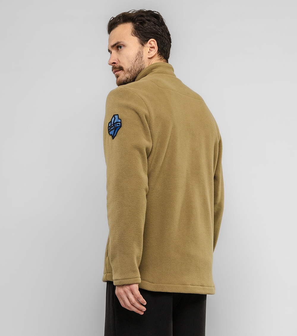 Кофта "НОХО" флисовая мужская, цвет "Болотные угодья"