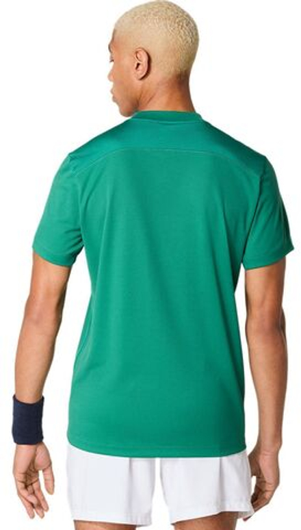 Теннисная футболка Asics Court Short Sleeve - jasper green