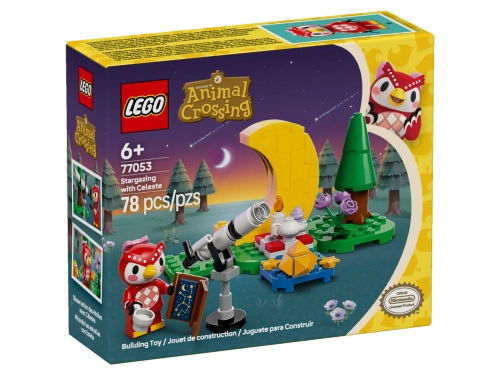 Конструктор LEGO Animal Crossing 77053 Любуемся звездами вместе с Селестой