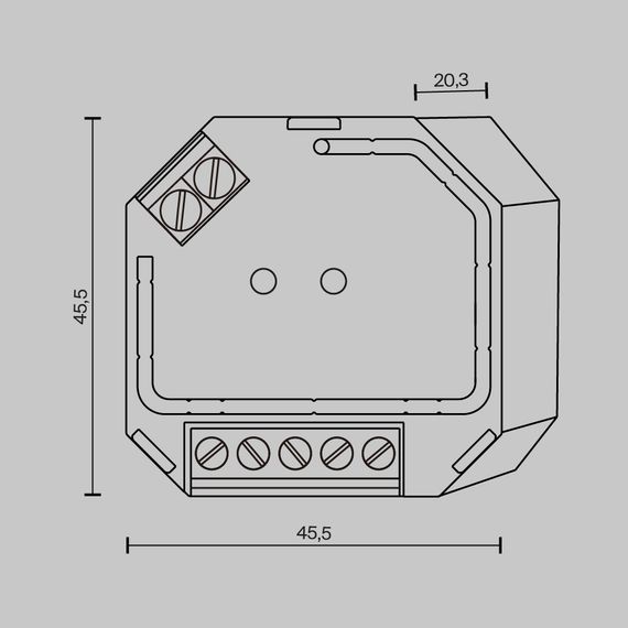 Диммер Maytoni Lighting control DALI 721019