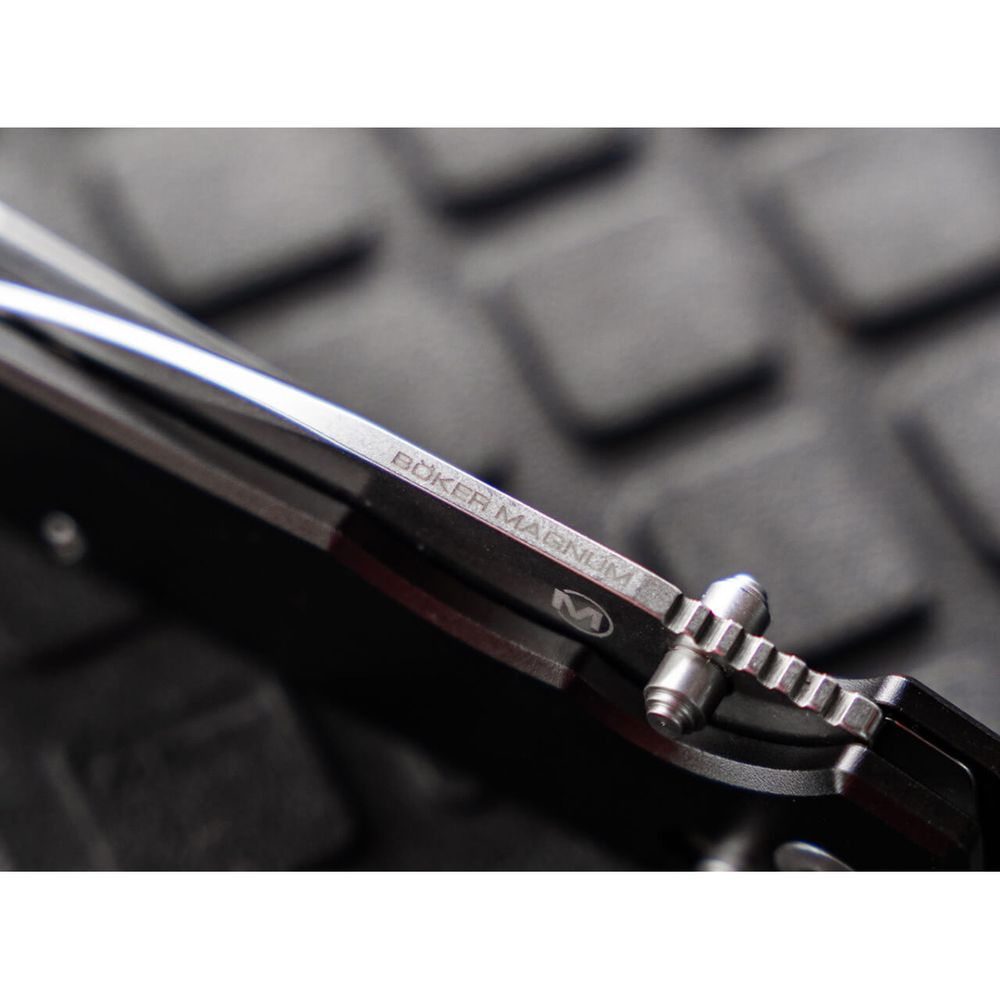 Автоматический нож Boker 01SC091 Rockstub Black