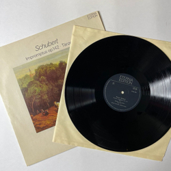 Винтажная виниловая пластинка LP Schubert, Шуберт, Dieter Zechlin Impromptus Op. 142 Tanze (ГДР 1973) ETERNA