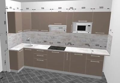 Кухня "Олива" 3,9м