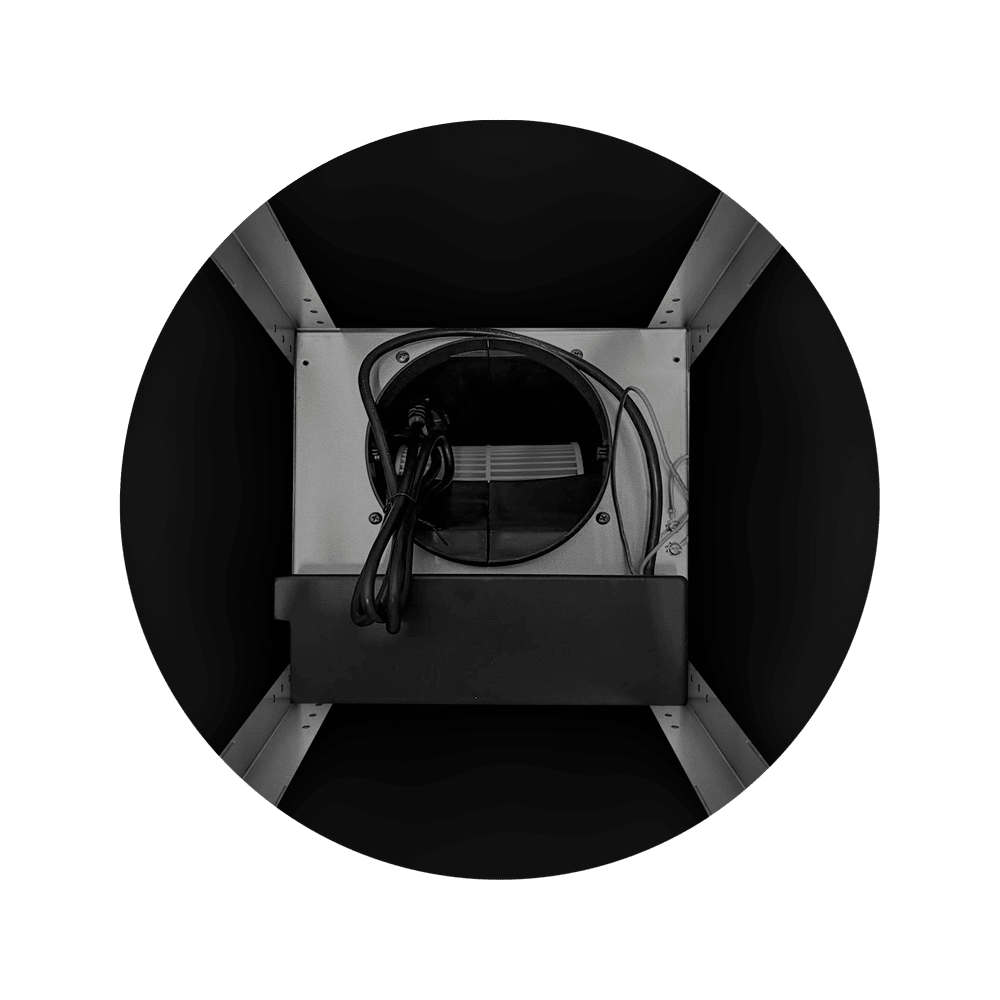 Кухонная вытяжка MAUNFELD Ford 39 Isla Sensor черный