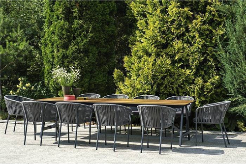 "Санта-Фе" обеденная группа на 10 персон, стол HPL