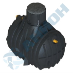 Секция колодца h=45 см Анион вертикальная (770x770x450см;серый) - арт.559468