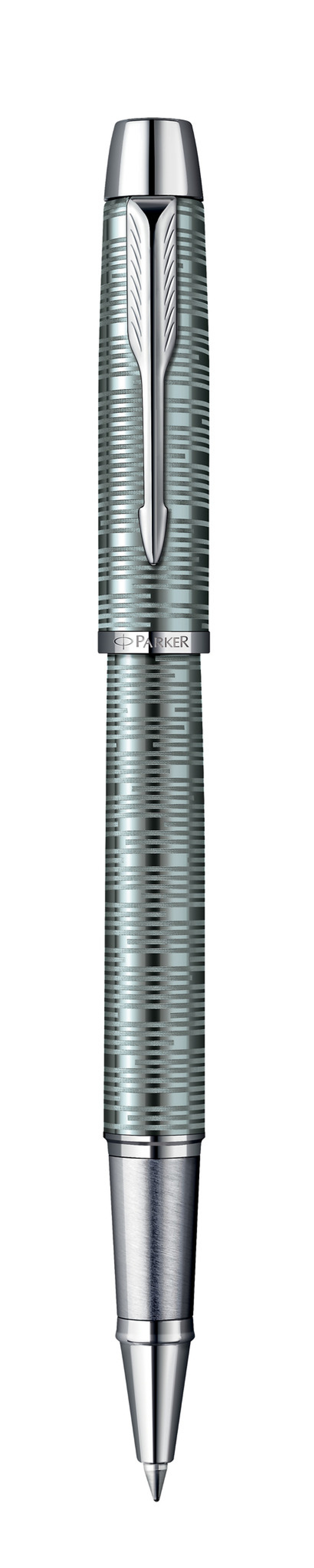 Роллерная ручка Parker IM Vacumatic, цвет - изумрудный жемчуг