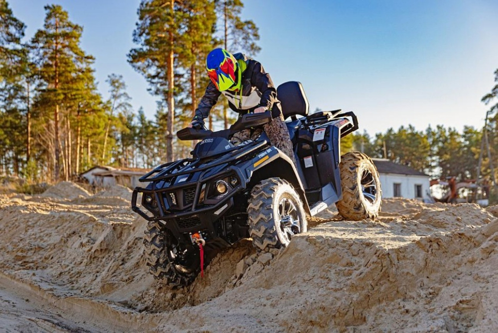 Квадроцикл HISUN TACTIC 550 LIMITED (Черный)