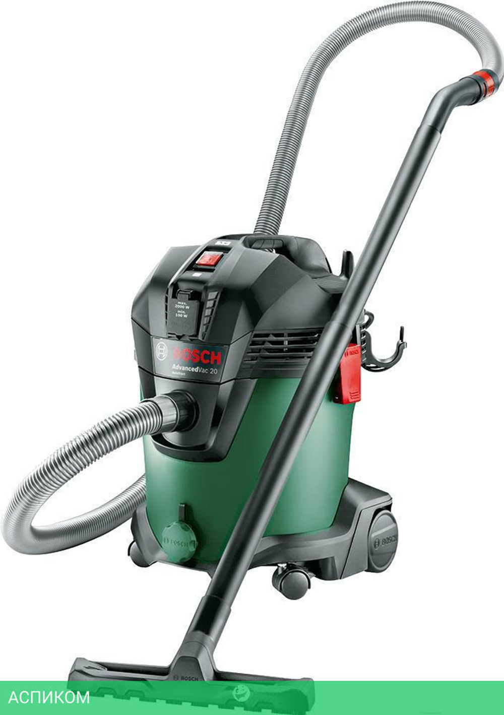Пылесос Bosch AdvancedVac 20 зеленый (0.603.3D1.200)