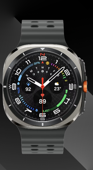 Умные часы Samsung Galaxy Watch Ultra 47мм LTE (Серебряный титан)