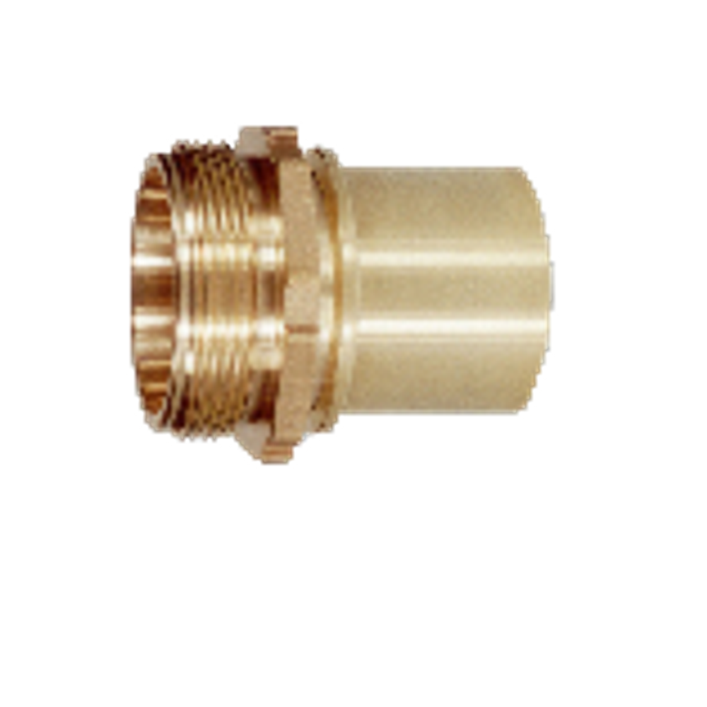 Соединение DIN2817 с наружной  резьбой BSPP 2 1/2" (Латунь)