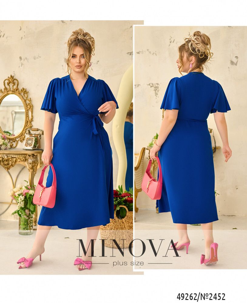 Платье 2452-электрик Minova