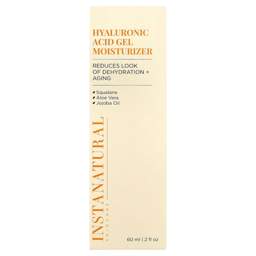 InstaNatural, увлажняющий гель с гиалуроновой кислотой, 60 мл (2 жидк. унции)