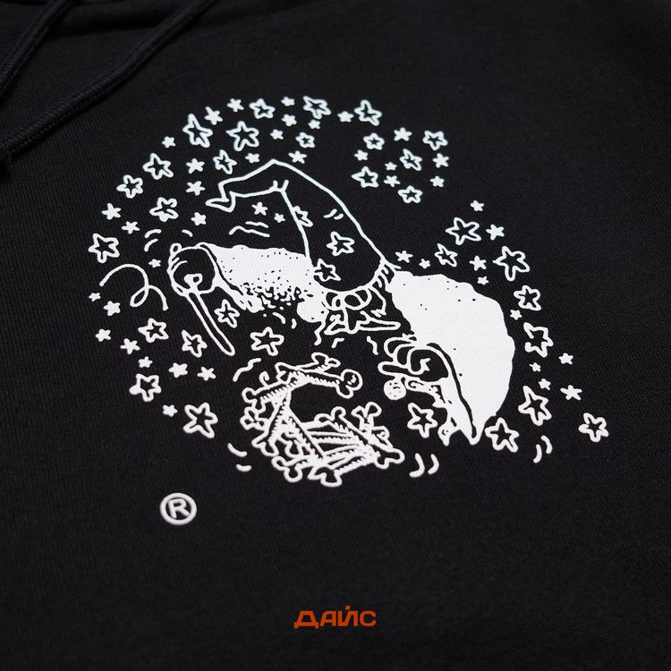 Толстовка мужская Carhartt WIP Hocus Pocus Hooded артикул:I032930_black - купить в магазине Дайс