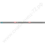 СИБИН 3 м, 2 глазка, Правило с уровнем и ручками (10726-3.0)